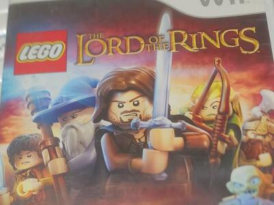 WII LEGO LORD OF THE RINGS