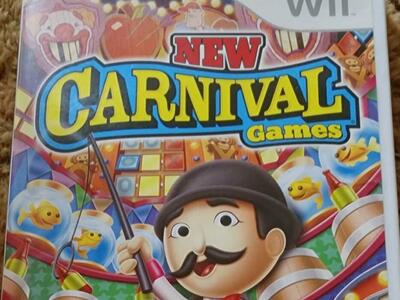 WIINEW CARNIVAL GAMES (LIKE NEW)