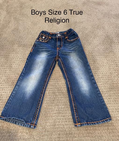 Boys Size 6 True Religion Jeans