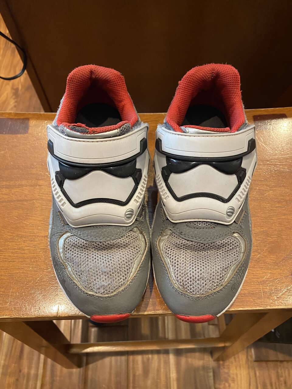 Boys Size 2.5 Storm Trooper Shoes