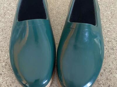 New Womens Size 7 Woodstock Rubber Shoes