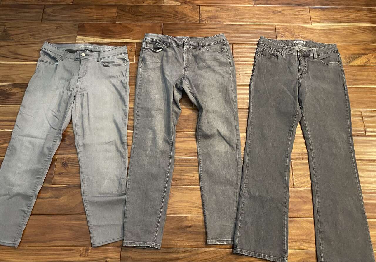 Women Size 12 Grey Jeans