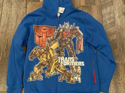 Boys Size 10/12 Transformer Jacket