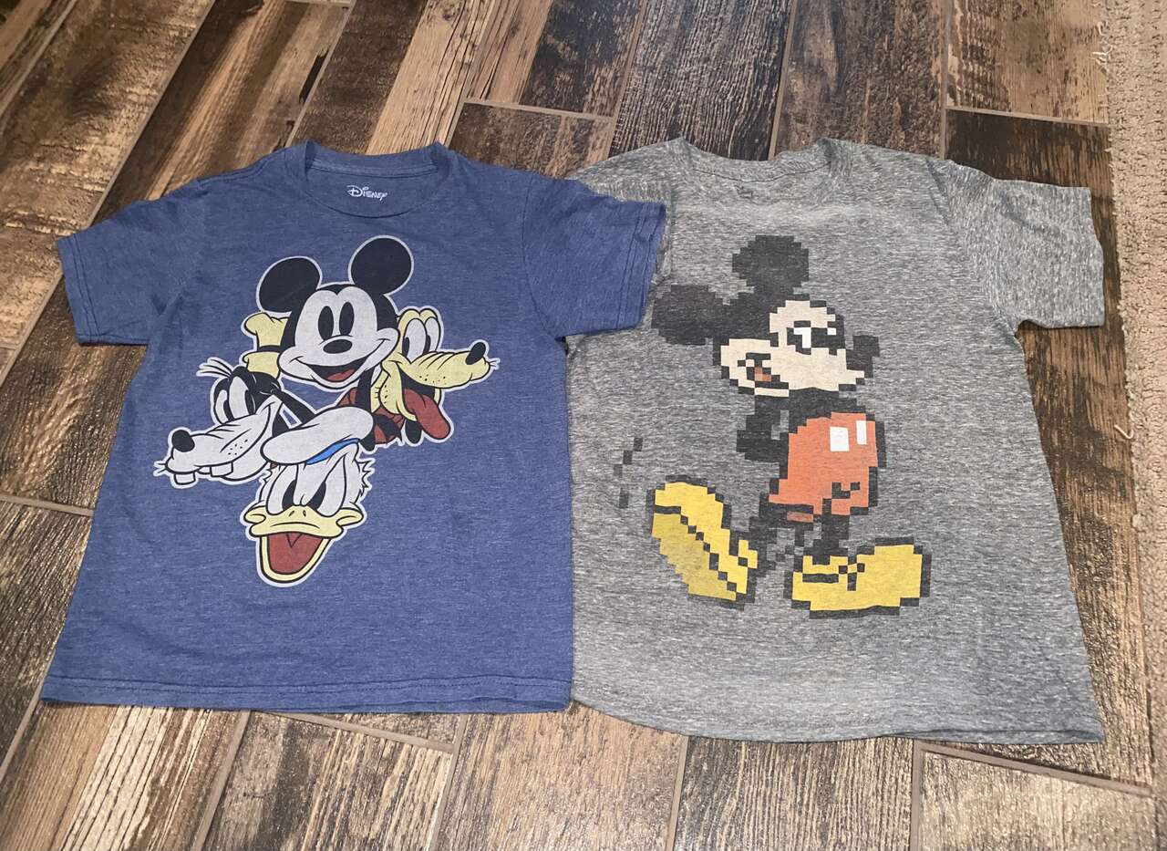 Boys Size 10/12 Disney Mickey Mouse Shirts