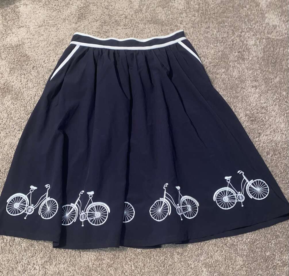 Women Size X-Small Navy Skirt