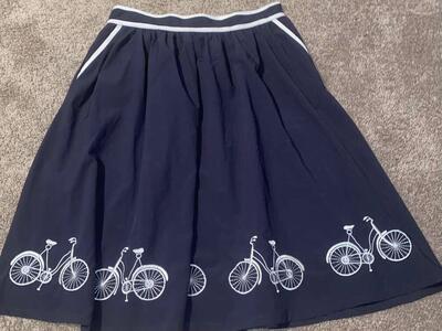 Women Size X-Small Navy Skirt