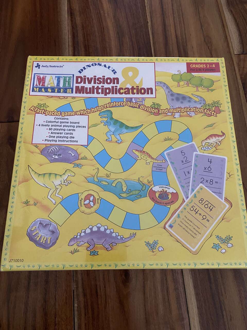 Dinosaur Division Multiplication Game
