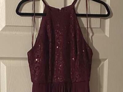 Women Size 6 Maroon Dance Dress