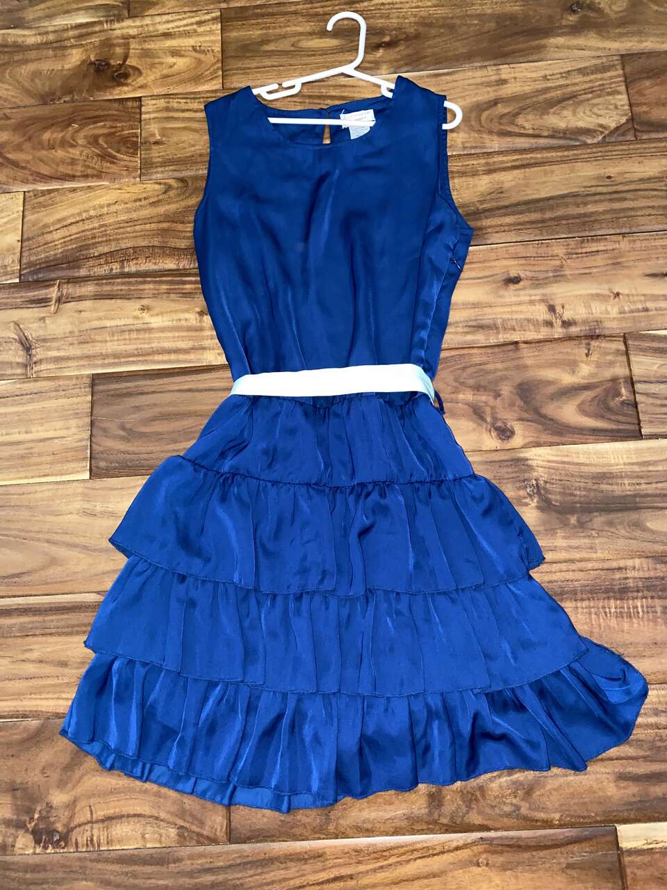 Girl Size 16 Blue Dress