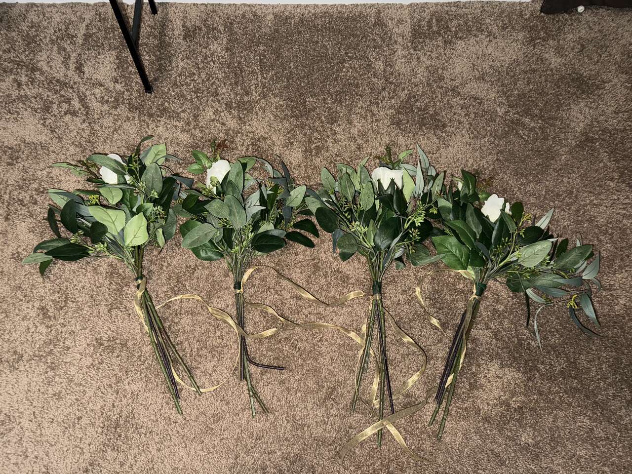 Four Bridesmaids Small Bouquets