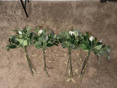 Four Bridesmaids Small Bouquets