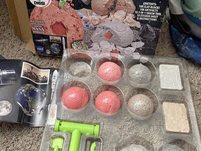 Kids Toy Space Excavation Dig set
