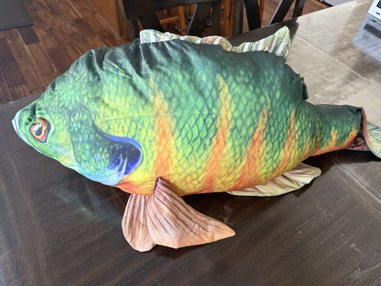 Giant Bass Stuffed Animal 44” long