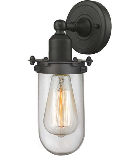 Innovations Lighting Centri 1 Light Sconce (900-1W-OB-CE231-OB-CL)