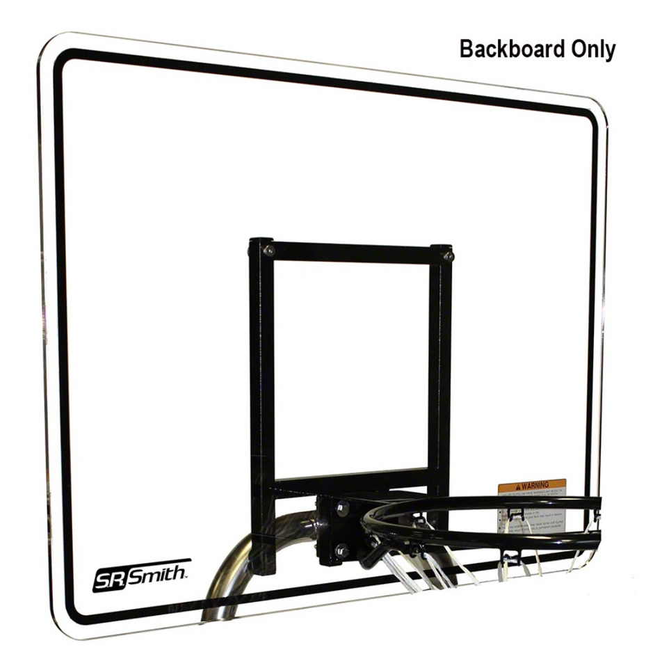 Swim-N-Dunk Backboard Replacement - 40 Inches - Clear Acrylic