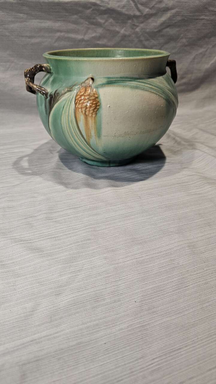 Roseville Pottery Pine Cone Jardiniere, 1930s