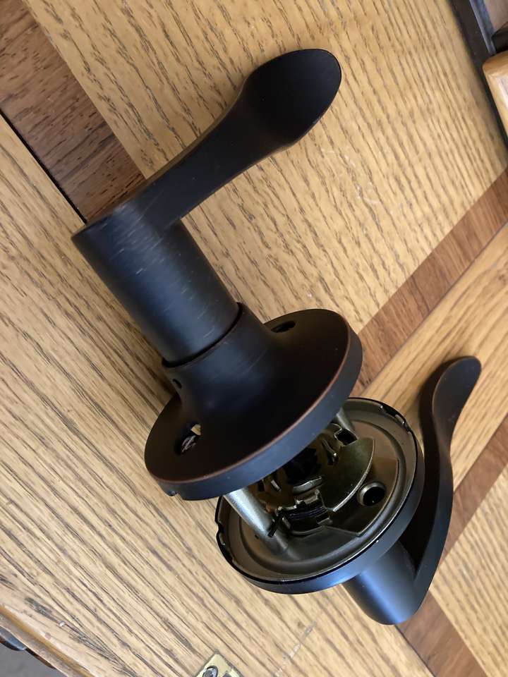 Sure-Loc Snowbird Passage Lever Vintage Bronze