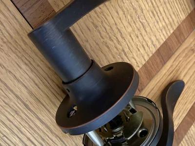 Sure-Loc Snowbird Passage Lever Vintage Bronze