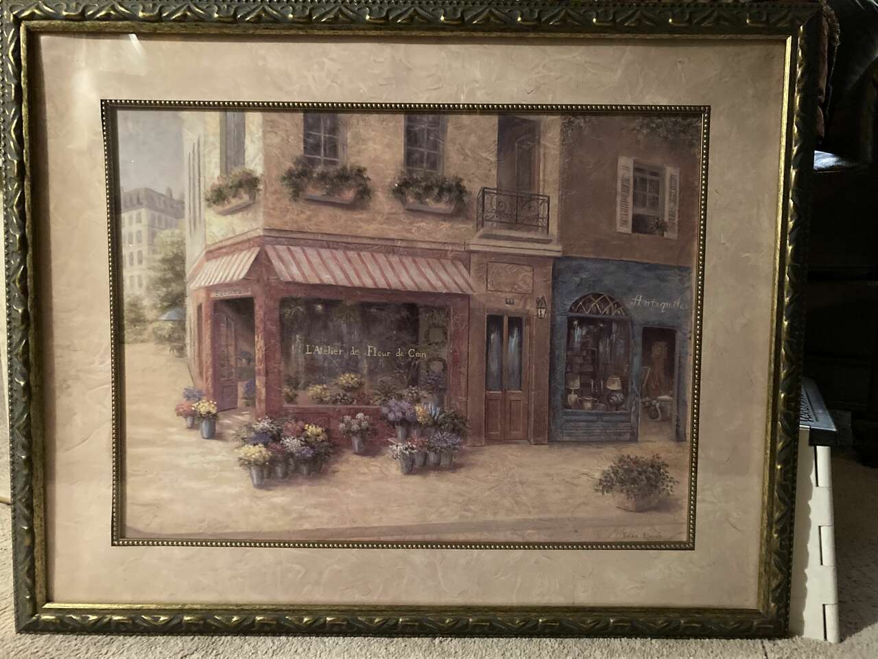 Paris Store Front Painting