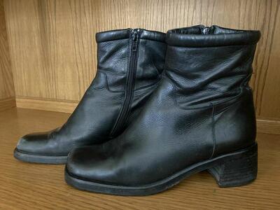 Zippered Ankle Boots