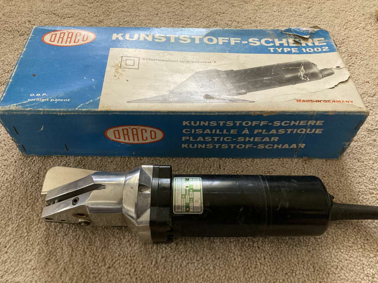 Electric Scissors For Plastics