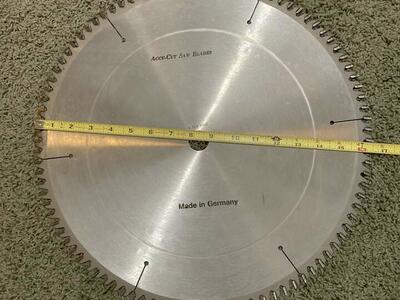 Accu Cut Saw Blade Made In Germany