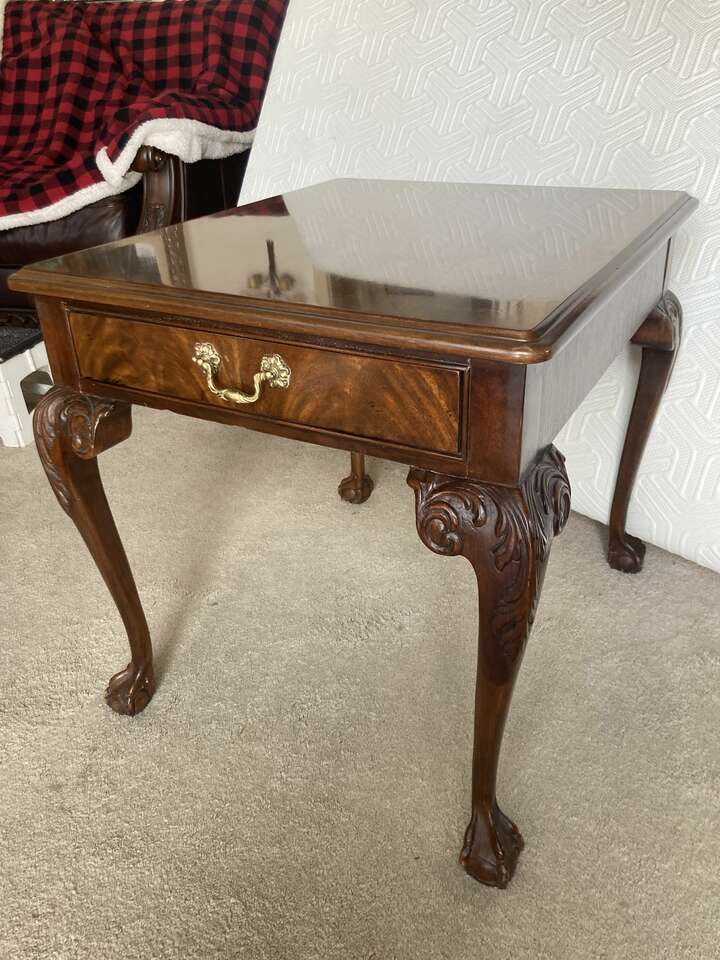 Mahogany End Table