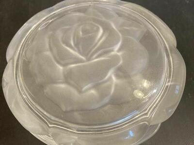 Vintage Crystal Dish