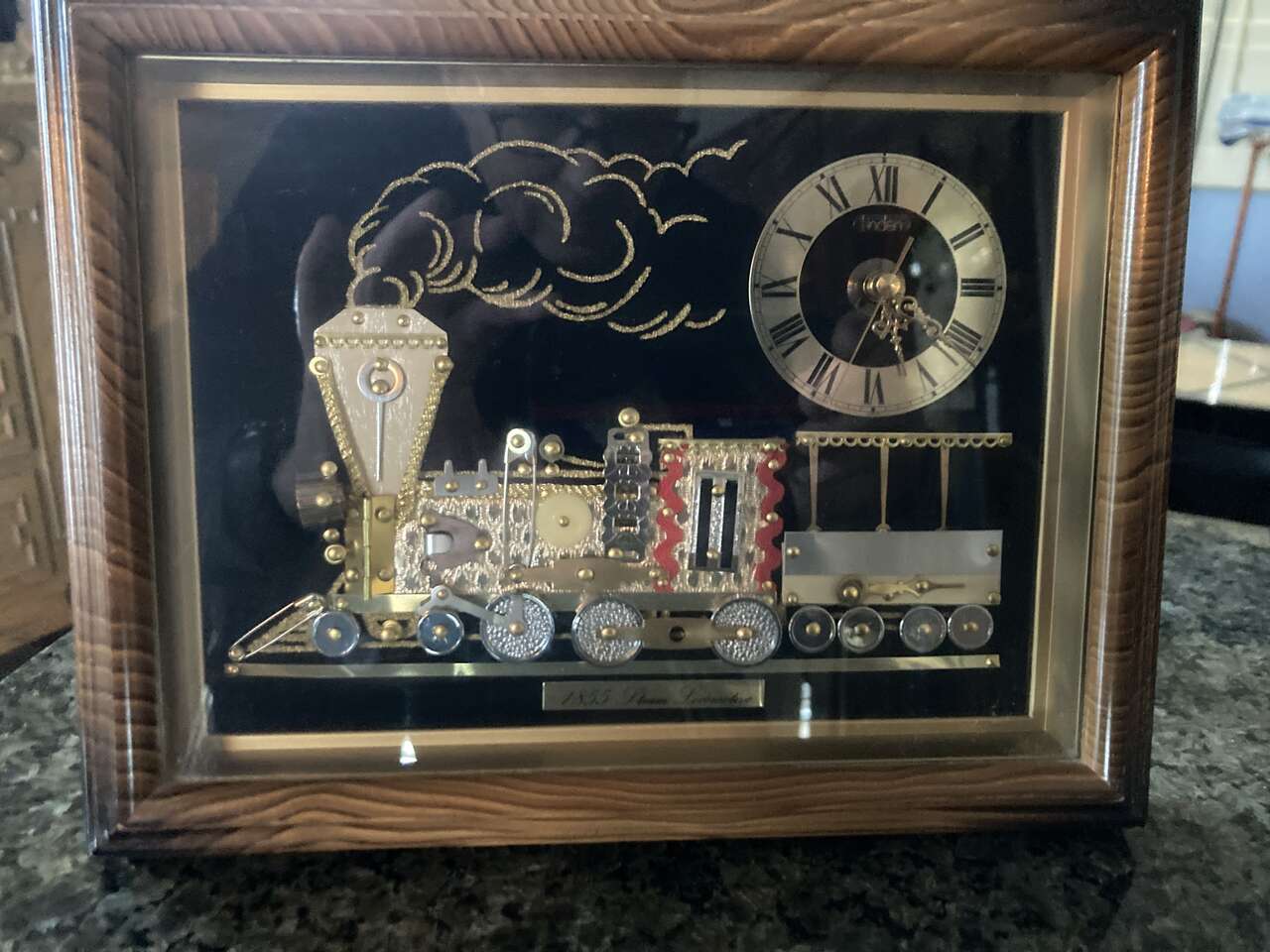 Steam Locomotive Clock