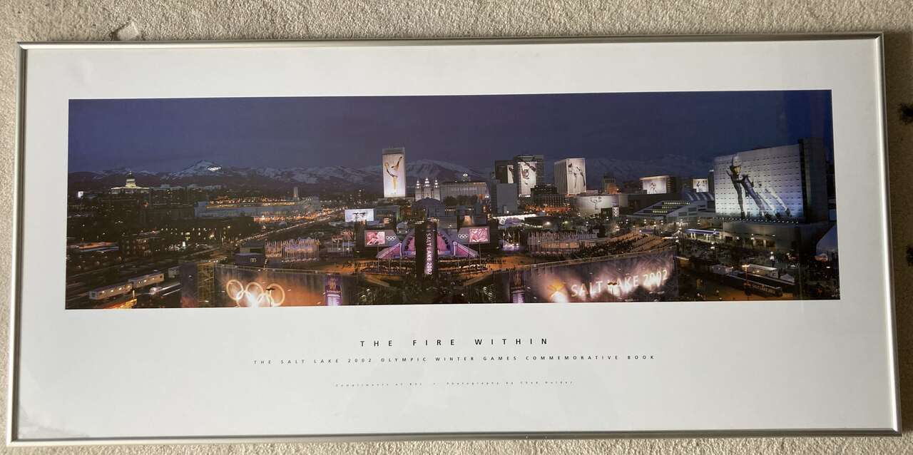 2002 Salt Lake Olympic Winter Games, Medals Plaza Poster