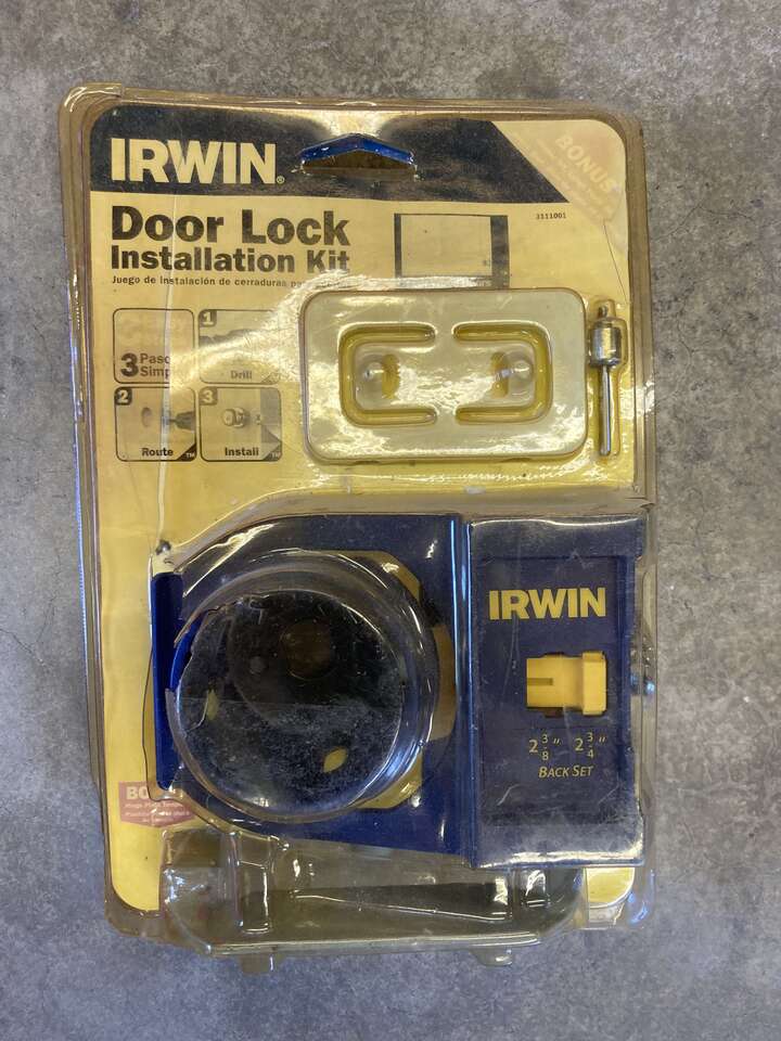 Irwin Door Lock Installation Kit