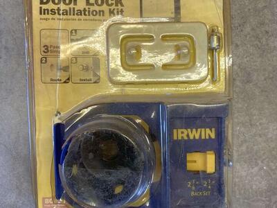 Irwin Door Lock Installation Kit