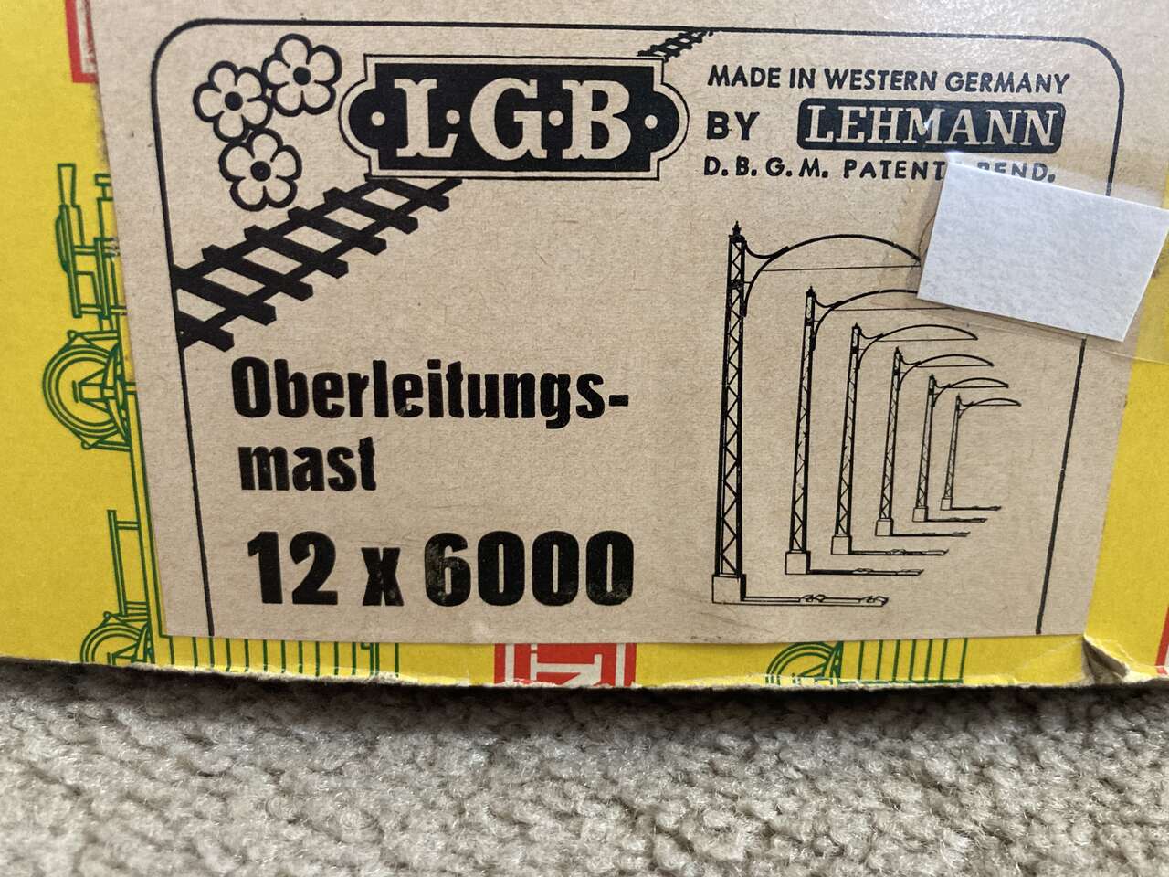 LGB Train Cantenary Masts