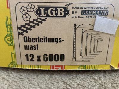 LGB Train Cantenary Masts