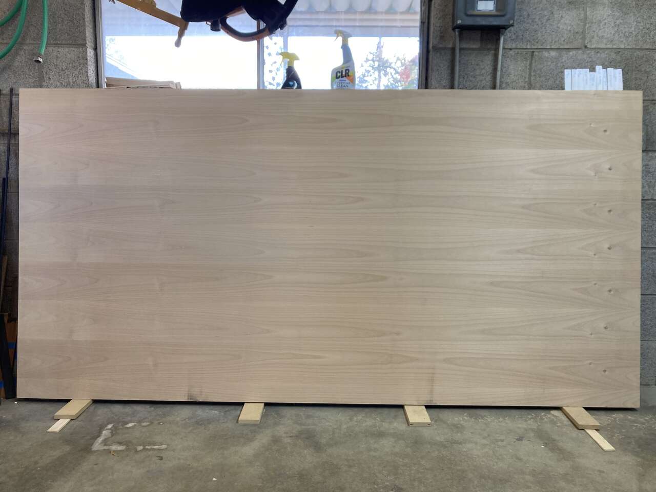 Bookmatched Alderwood