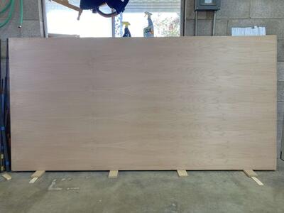 Bookmatched Alderwood