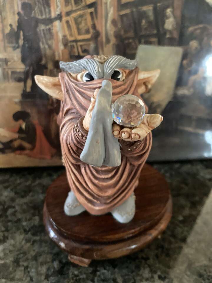 Rare Chronicles of Krystonia handmade vintage figurine