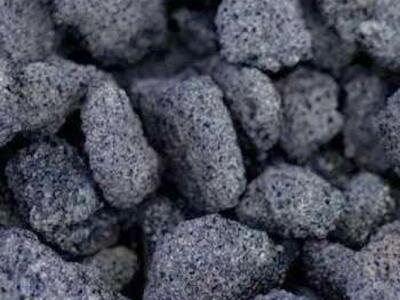 Black Lava Rock - 1.5" or 3/4" - Delivery ONLY
