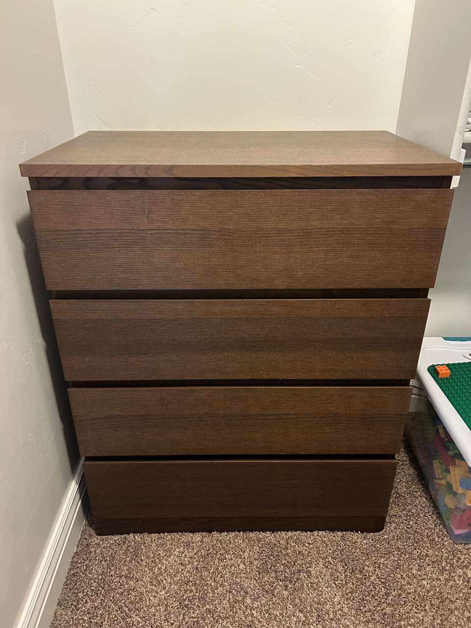 IKEA Malm Dark Brown Dresser Furniture
