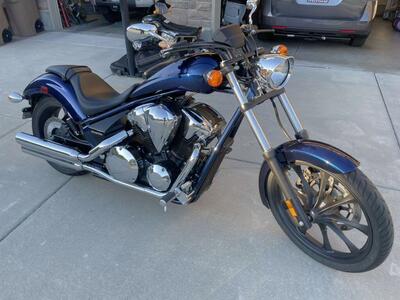 2020 Honda Fury with 1,700 miles