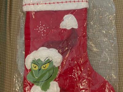 Pottery Barn Grinch Stocking