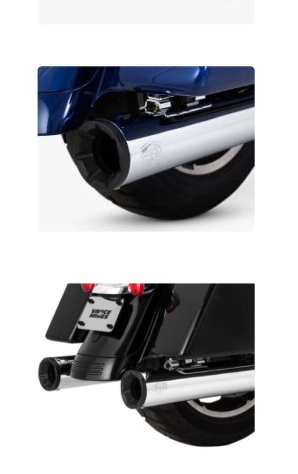 V&H Eliminators 400 H-D Touring