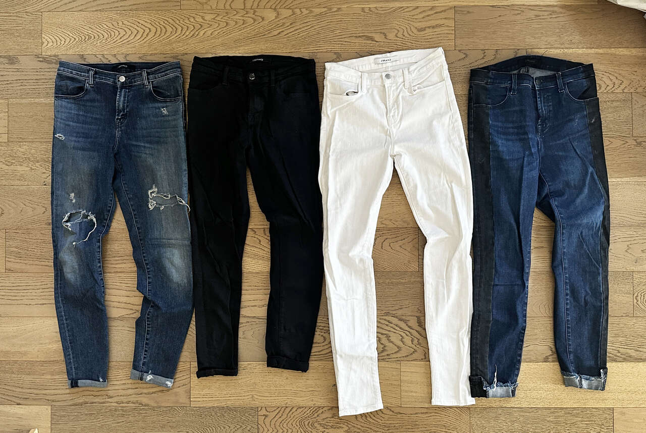 J Brand Premium Denim Jeans. Size 26 Price is for all four pairs!