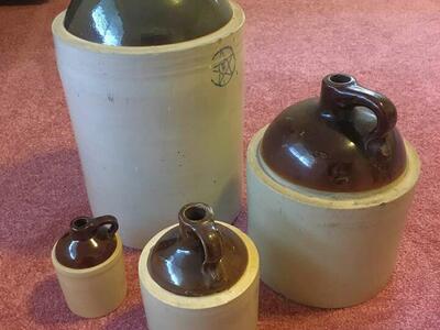 very old Jugs. made in America.