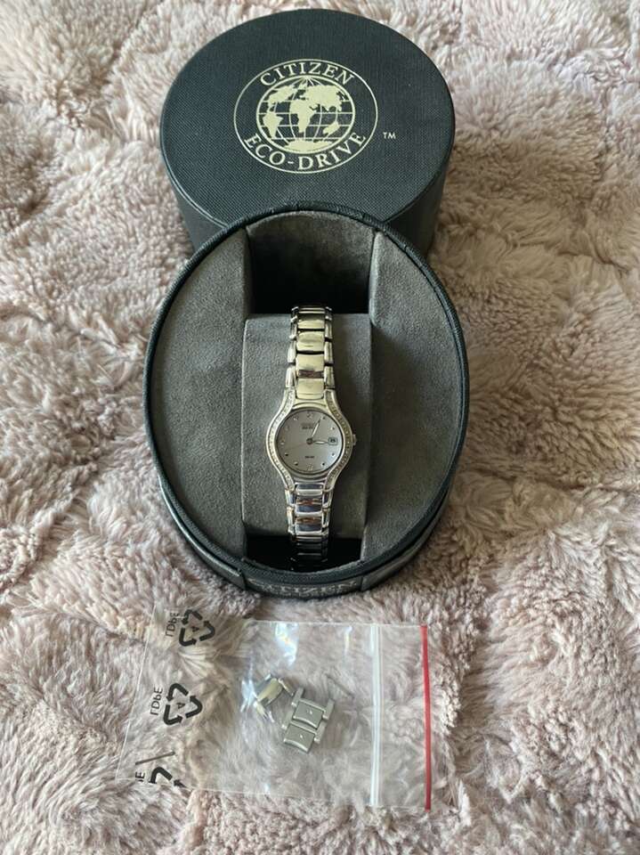 Citizen Wrist Watch. Eco Drive With Diamonds