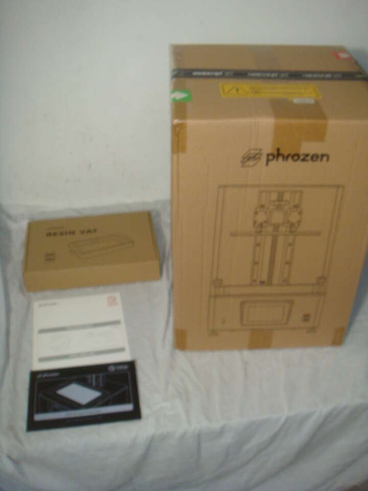 PHROZEN SONIC MIGHTY 8K RESIN 3D PRINTER BUNDLE w RESIN VAT, LCD PROTECTOR & PFA FILM -NEW