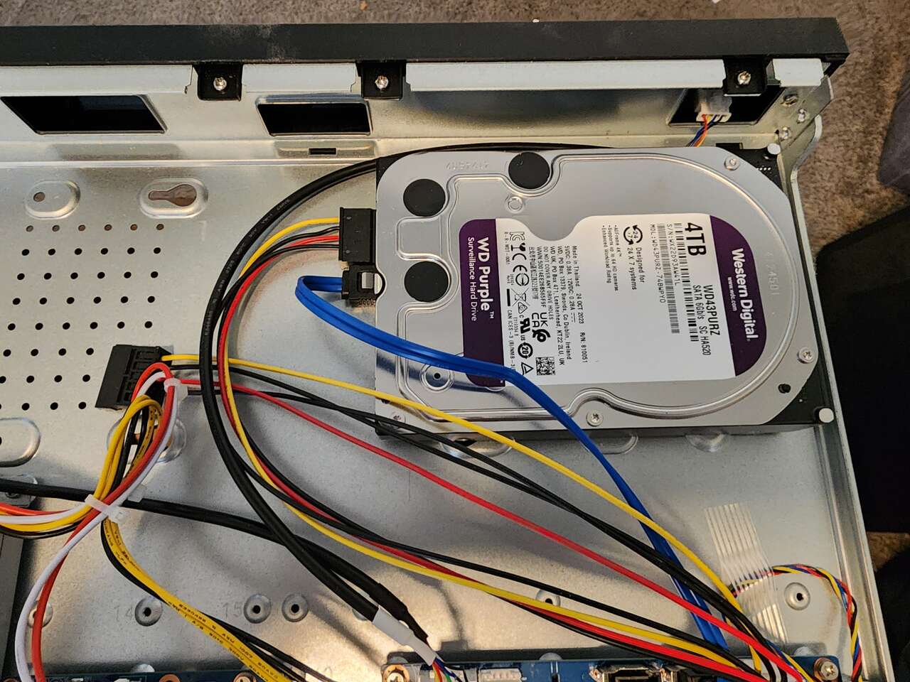 Empire Tech AI NVR, 8 Channel PoE, 4TB WD Purple Drive