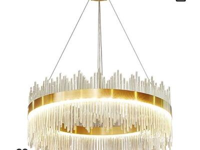 New Luxury Crystal Chandelier - Three-Color Light