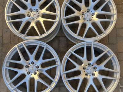 Aftermarket Mercedes Forged Monoblock Wheels 21x9.5 5x112