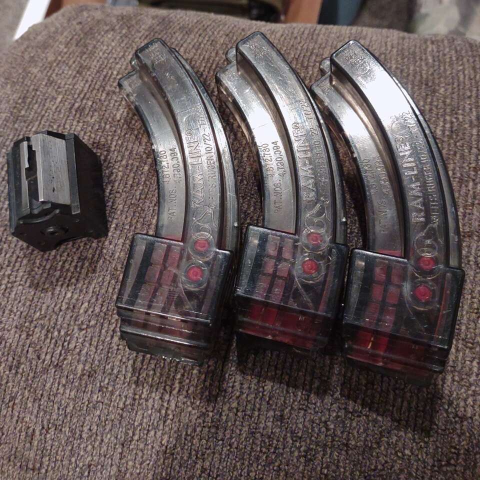 Ruger 10/22 magazines